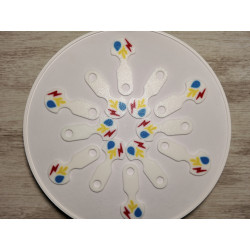 Set 2 Deblocatoare Cărucioare – Tema România „Hrană • Apă • Energie”