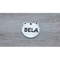 Medalion 🐱 Pisică Gravabil...